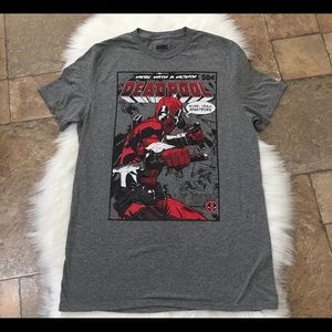 Marvel Deadpool Comic Short-Sleeve Graphic T-Shirt